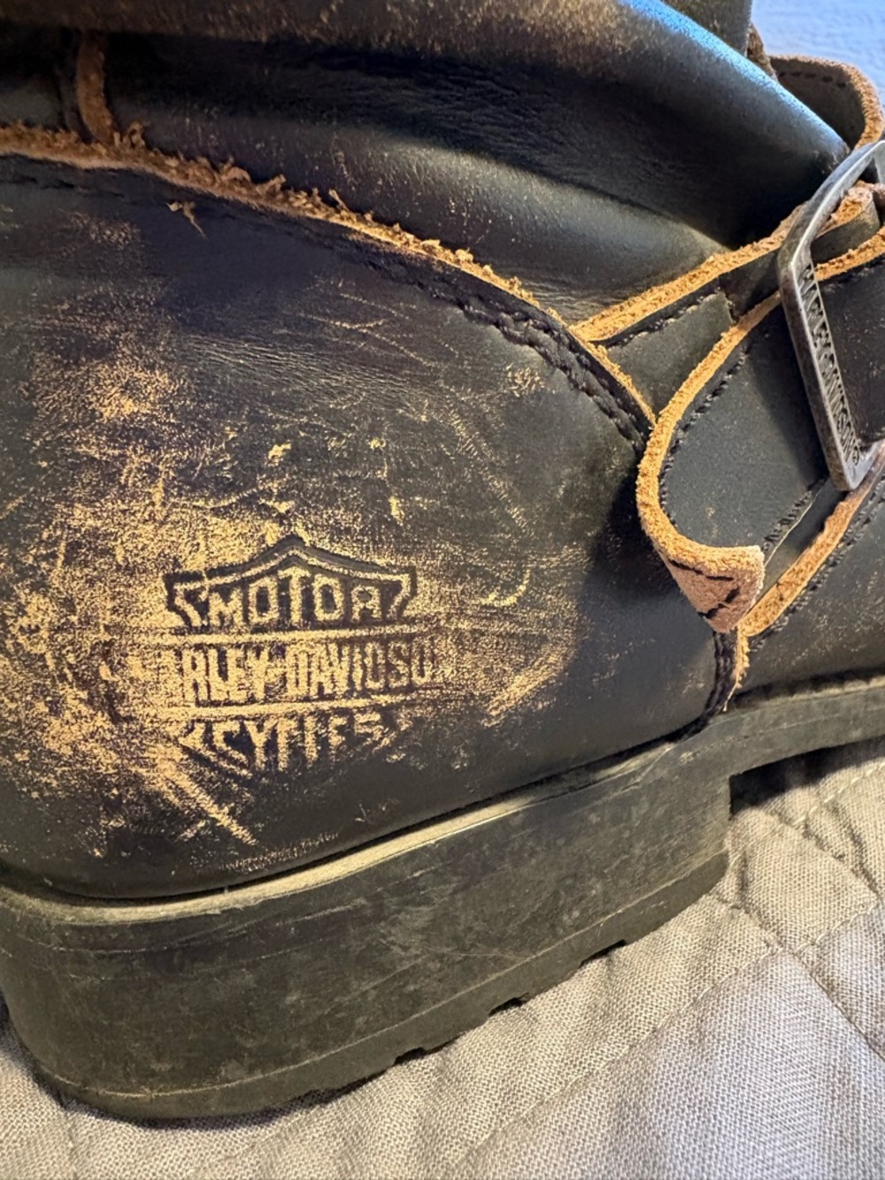 Harley Davidson boots size 8 1/2 woman’s - Picture 5 of 10
